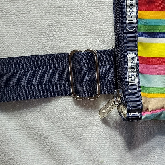 LeSportSac Crossbody bag rainbow bright colors - Picture 5 of 11